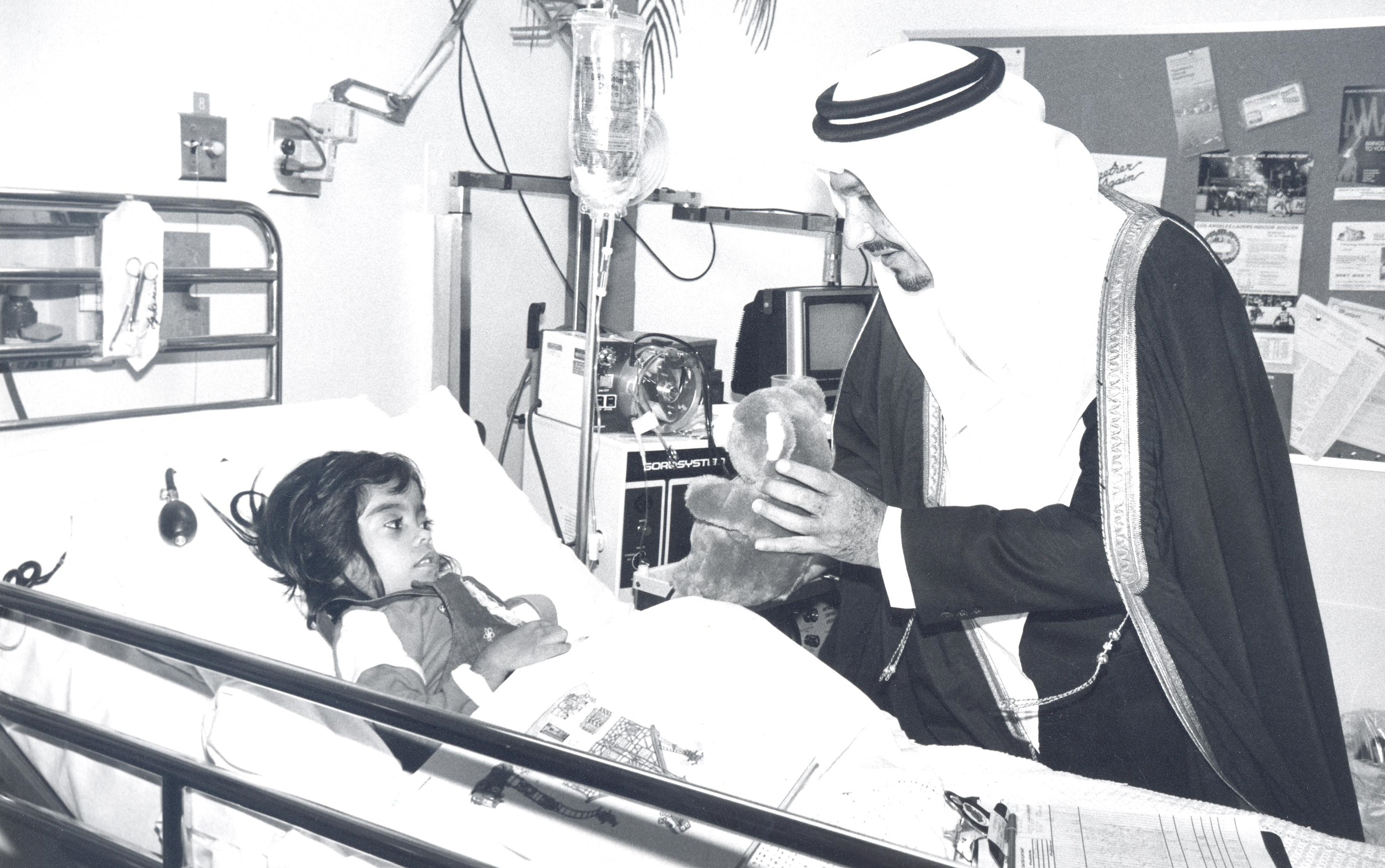 مخلص في دفاعه عن قضايا الأطفال - Prince Talal Bin Abdulaziz article